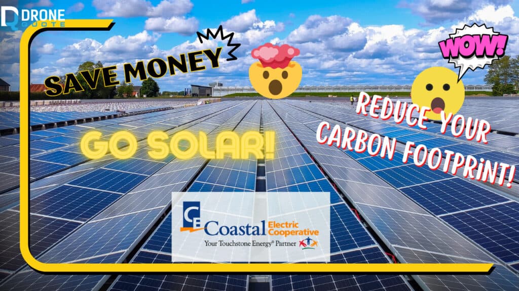 Join the Solar Revolution with Coastal Electric Cooperative: The Ultimate Installation Guide! | DroneQuote