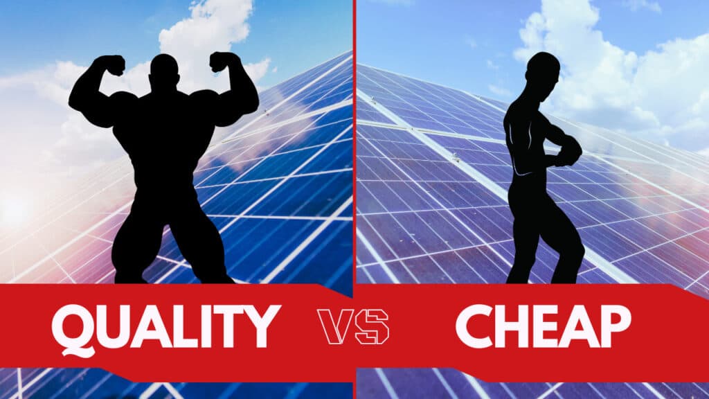 Quality VS Cheap Solar Panels | DroneQuote
