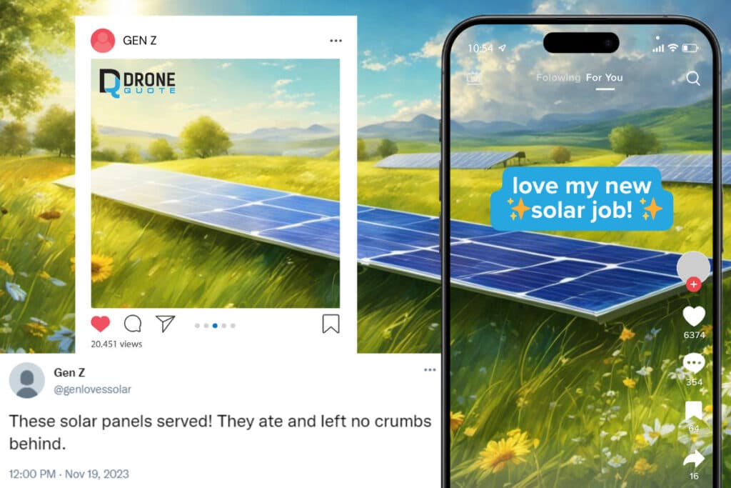 Gen Z Takes Over Renewable Energy Industry – Here’s Why Solar Jobs Are Booming | DroneQuote